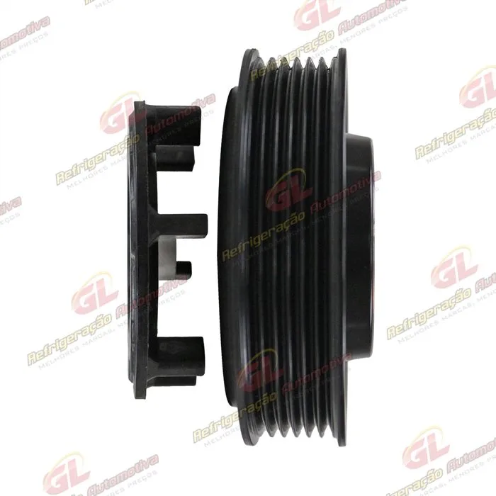 Conjunto de Embreagem do Compressor Denso 6SEU12C ND2 6QO820803D Volkswagen Polo Novo do Compressor RC.600.361 - 12 Volts Polia 6pk 115mm — foto 5