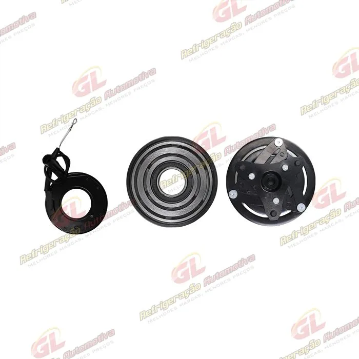 Conjunto de Embreagem do Compressor Denso 10SR13C RC.600.370 Toyota Etios - 12 Volts Polia 7pk 105mm — foto 3