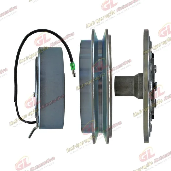 Conjunto de Embreagem do Compressor RC.600.383 Modelo Valeo Mitsubishi L200 Sport - 12 Volts Polia Canal 1A 125mm — foto 5