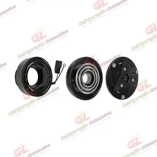 Conjunto de Embreagem do Compressor Renault Kwid (Para Compressor Original) - 12 Volts Polia 3pk 132mm
