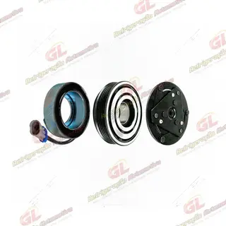 Conjunto de Embreagem do Compressor Delphi CVC Chevrolet Agile/ Montana 2009> 12 Volts Polia 5pk 109mm