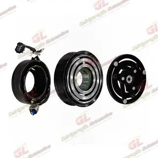 Conjunto de Embreagem do Compressor RC.600.483 Honda Civic Motor 1.5 Geração 10 2017> 12 Volts Polia 7pk 114mm