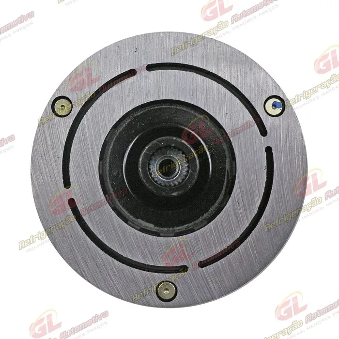 Embreagem do Compressor Denso 10PA17/ 10S15/ 10S17/ 7SBU16C/ 10SRE18C Espelho Eixo Estriado — foto 2