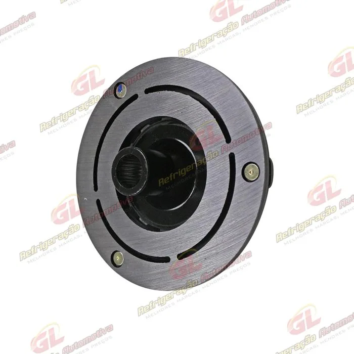 Embreagem do Compressor Denso 10PA17/ 10S15/ 10S17/ 7SBU16C/ 10SRE18C Espelho Eixo Estriado — foto 3