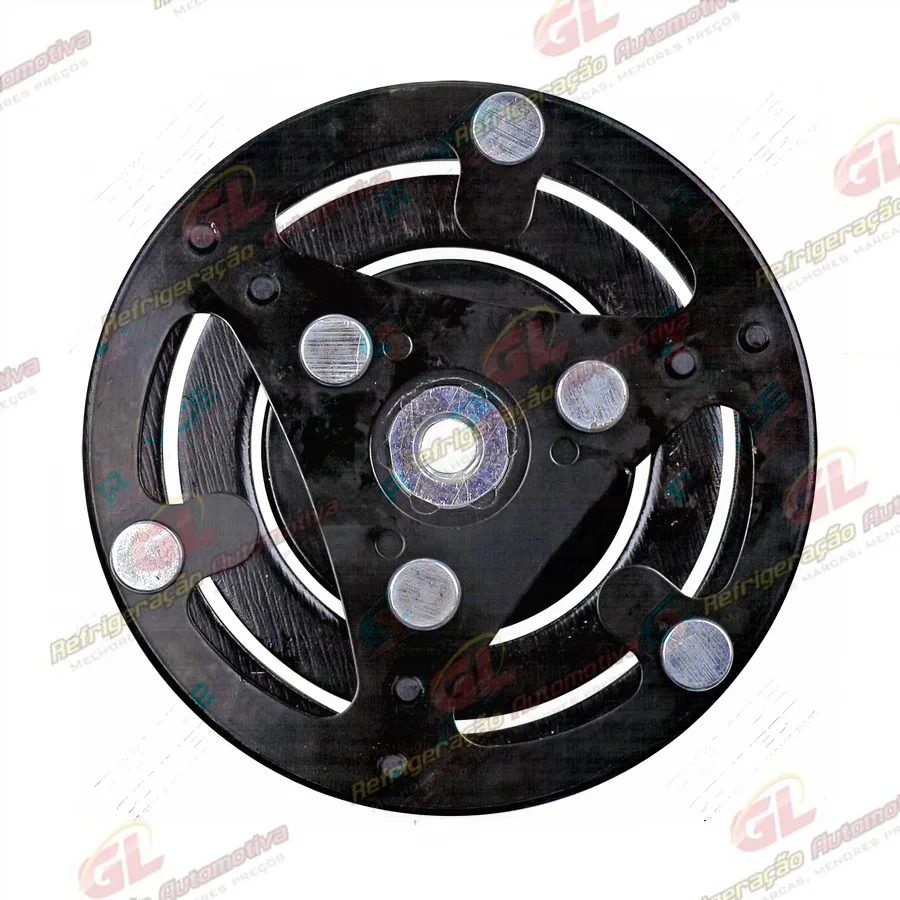 Embreagem do Compressor Denso RC.600.370 10SR13C Toyota Etios / Hilux 2016> Eixo Estriado