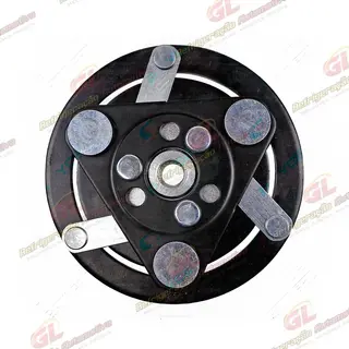 Embreagem do Compressor Original Honda Fit 2007> Eixo Estriado