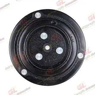 Embreagem do Compressor Original Chevrolet Trailblazer 2013 Até 2020 Eixo Estriado