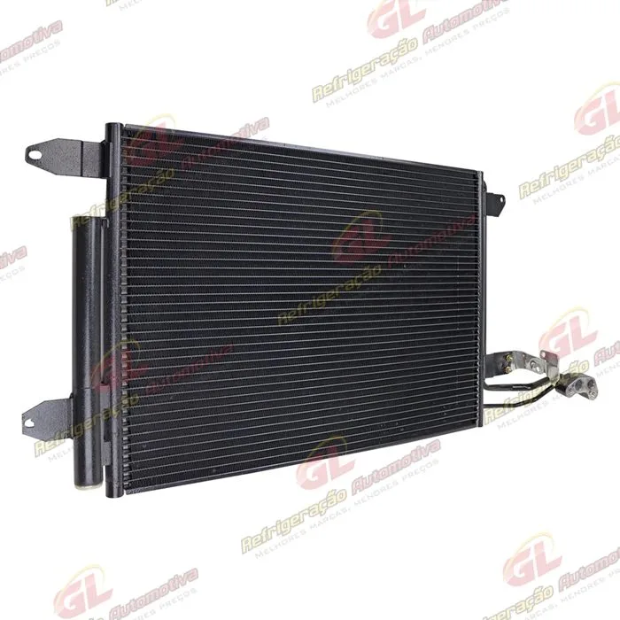 Condensador Volkswagen Jetta 2007 Até 2009 / Golf 2012> Fluxo Paralelo OEM: 1K0820411Q — foto 2