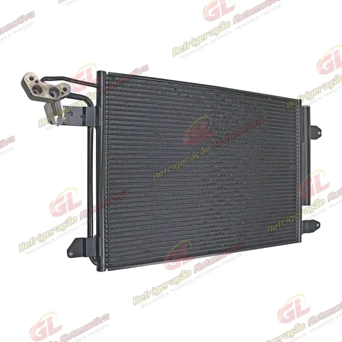 Condensador Volkswagen Jetta 2007 Até 2009 / Golf 2012> Fluxo Paralelo OEM: 1K0820411Q — foto 3