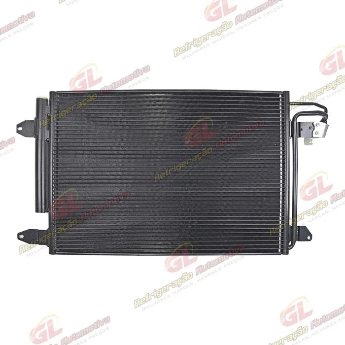 Condensador Volkswagen Jetta 2007 Até 2009 / Golf 2012> Fluxo Paralelo OEM: 1K0820411Q — foto 4