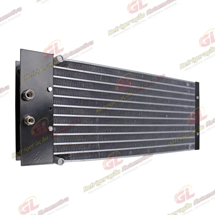 Condensador Máquina Pá Carregadeira Case 721E/ 621C/ 821C/ 721D/ 621E/ New Holland W130B/ W130C/ W190BLR A/A OEM: 8500878 — foto 2