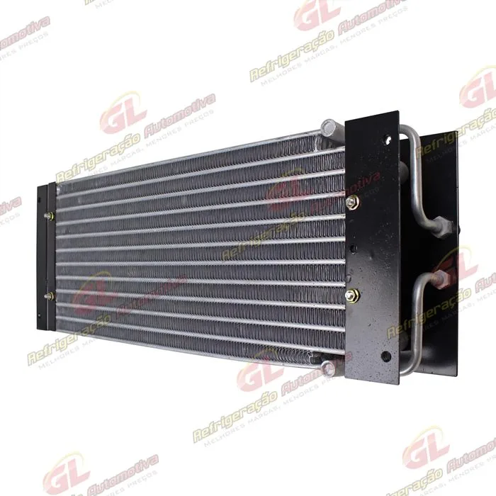 Condensador Máquina Pá Carregadeira Case 721E/ 621C/ 821C/ 721D/ 621E/ New Holland W130B/ W130C/ W190BLR A/A OEM: 8500878 — foto 3