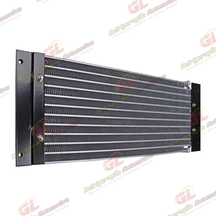 Condensador Máquina Pá Carregadeira Case 721E/ 621C/ 821C/ 721D/ 621E/ New Holland W130B/ W130C/ W190BLR A/A OEM: 8500878 — foto 5