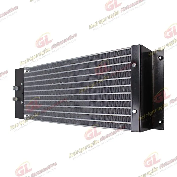 Condensador Máquina Pá Carregadeira Case 721E/ 621C/ 821C/ 721D/ 621E/ New Holland W130B/ W130C/ W190BLR A/A OEM: 8500878 — foto 6