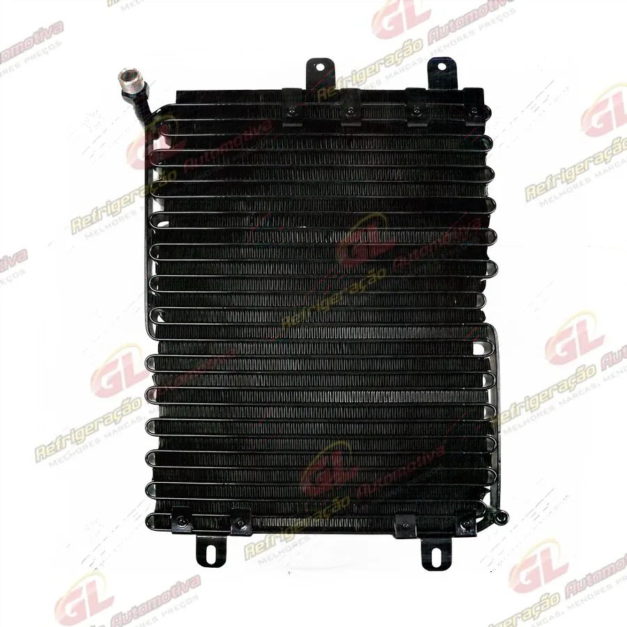 Condensador Volkswagen Gol/ Parati/ Saveiro 1996 Até 2007 Todos G2/G3/G4 Serpentina OEM: 377820403