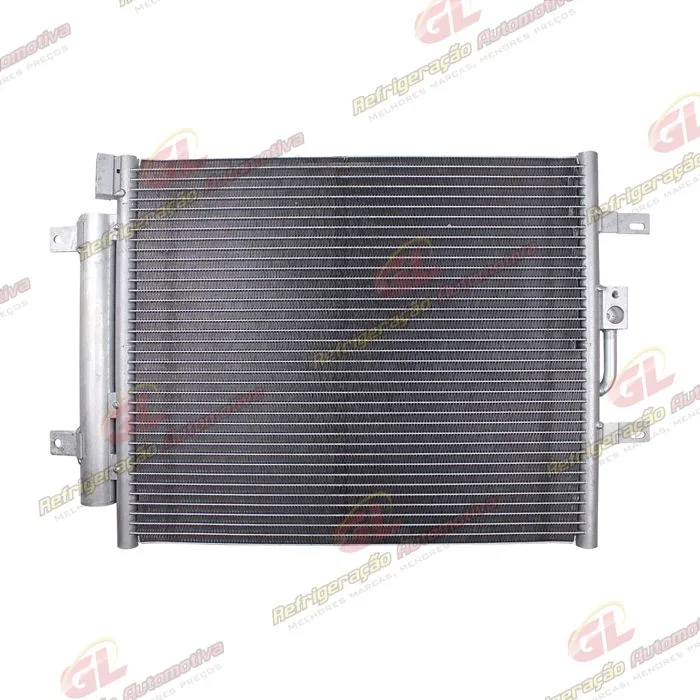 Condensador Fiat Palio/ Siena/ Strada 2003>/ Idea 1.8 2006> Fluxo Paralelo