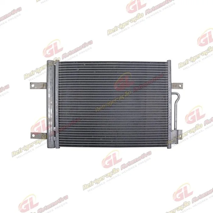 Condensador Fiat Palio/Siena/Strada Motor Fire 1.0 e 1.4 2008>/ Palio/Siena Motor E-Torq Modelo Denso Sistema Behr Fluxo Paralelo OEM: 51834975 — foto 4