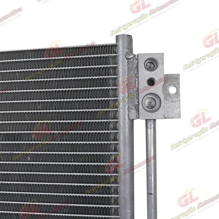 Condensador Fiat Palio/Siena/Strada Motor Fire 1.0 e 1.4 2008>/ Palio/Siena Motor E-Torq Modelo Denso Sistema Behr Fluxo Paralelo OEM: 51834975 — foto 8