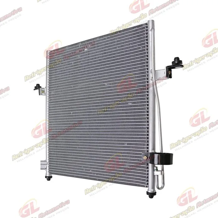 Condensador Mitsubishi L200 Triton HPE Gasolina V6 / Diesel 2007 Até 2011 / Pajero Dakar Fluxo Paralelo OEM: MN123642 — foto 2