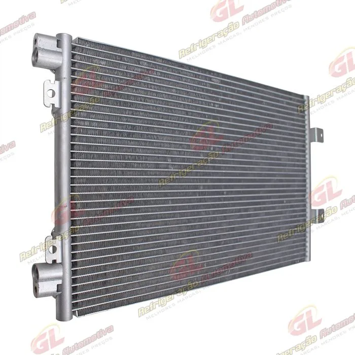 Condensador Ford Fiesta Street 2001 Até 2007/ Ka 2008 Até 05/2012 / Jeep Troller Fluxo Paralelo — foto 2
