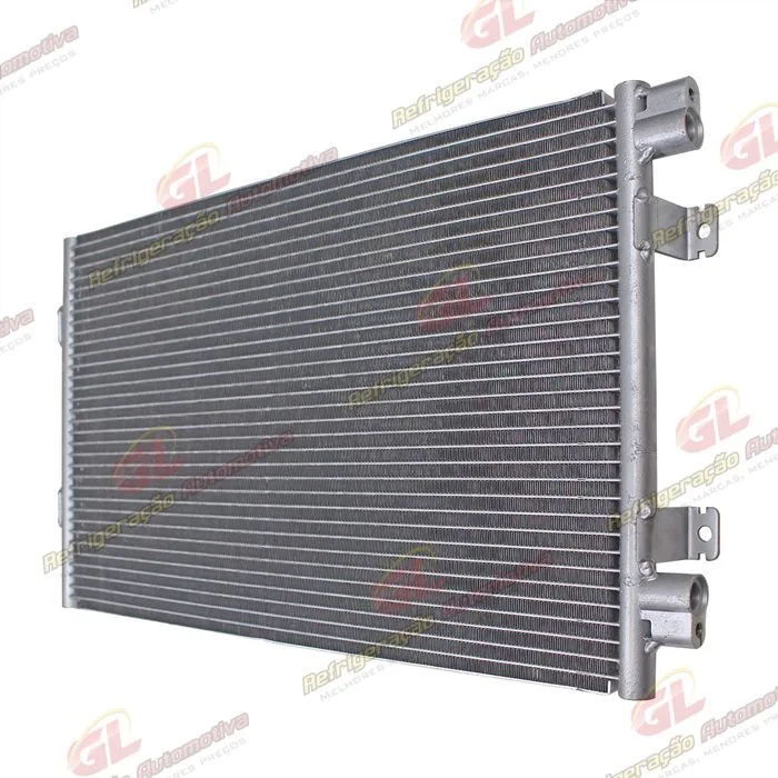 Condensador Ford Fiesta Street 2001 Até 2007/ Ka 2008 Até 05/2012 / Jeep Troller Fluxo Paralelo — foto 3
