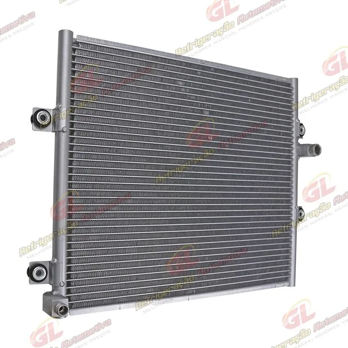 Condensador Máquina Pá Carregadeira Komatsu W320 / W200 OEM: 447710-8641 / Caterpillar 320C/ 322C/ 345C/ 345C L A/A Fluxo Paralelo OEM: 245-7866 — foto 2