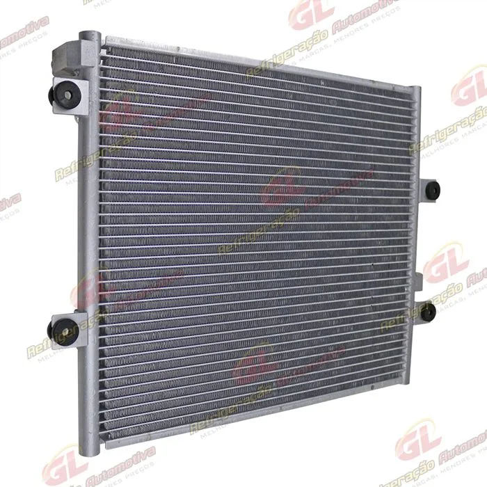 Condensador Máquina Pá Carregadeira Komatsu W320 / W200 OEM: 447710-8641 / Caterpillar 320C/ 322C/ 345C/ 345C L A/A Fluxo Paralelo OEM: 245-7866 — foto 3