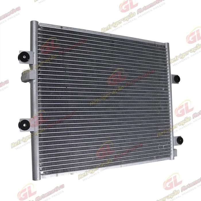 Condensador Máquina Pá Carregadeira Komatsu W320 / W200 OEM: 447710-8641 / Caterpillar 320C/ 322C/ 345C/ 345C L A/A Fluxo Paralelo OEM: 245-7866 — foto 6