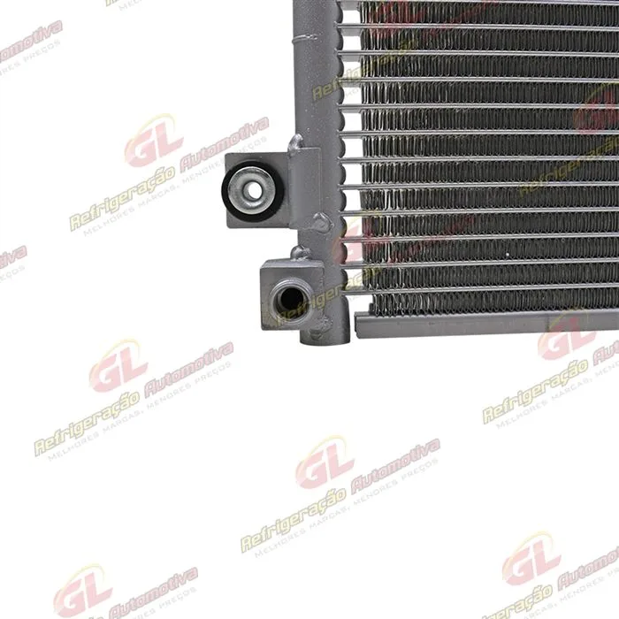 Condensador Máquina Pá Carregadeira Komatsu W320 / W200 OEM: 447710-8641 / Caterpillar 320C/ 322C/ 345C/ 345C L A/A Fluxo Paralelo OEM: 245-7866 — foto 8