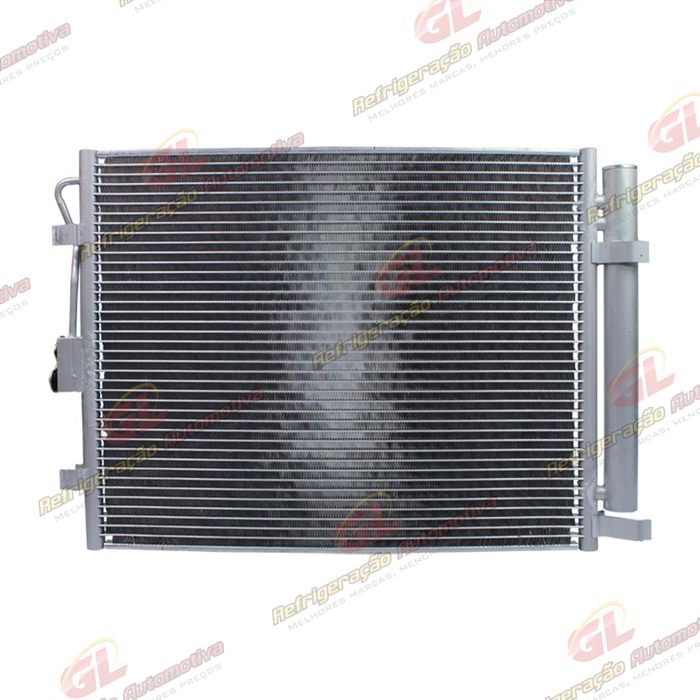 Condensador Kia Soul 2009 Até 2011 Fluxo Paralelo OEM: 976062K000