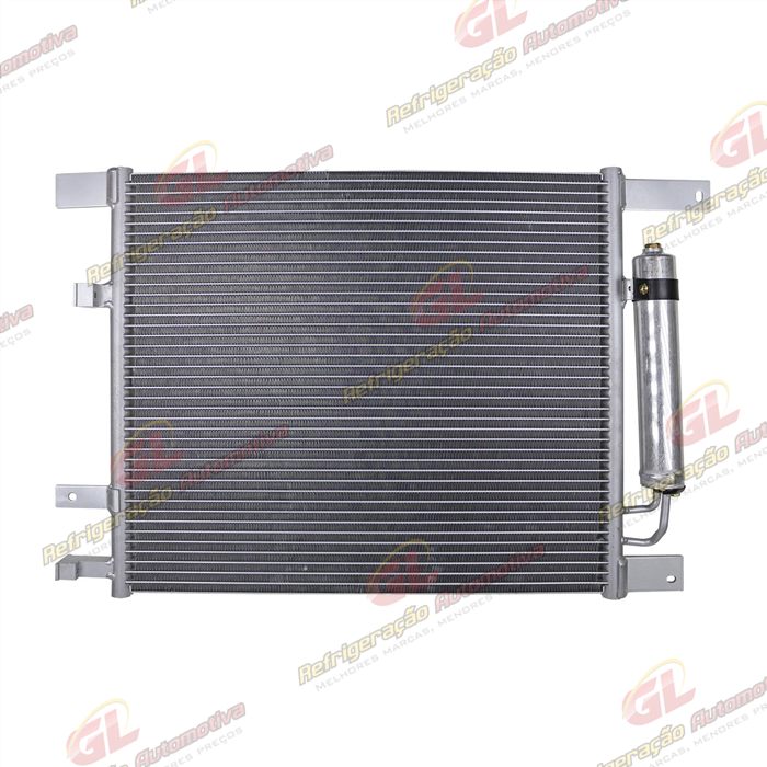 Condensador Nissan March / Versa <2015 Fluxo Paralelo OEM: 921001HA3A