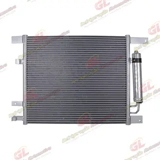 Condensador Nissan March / Versa <2015 Fluxo Paralelo OEM: 921001HA3A