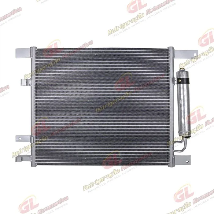 Condensador Nissan March / Versa <2015 Fluxo Paralelo OEM: 921001HA3A