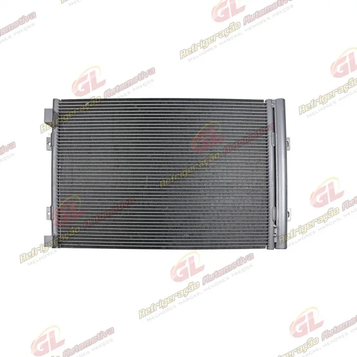 Condensador Máquina Pá Carregadeira Hyundai Série 9A / Escavadeira R210/ R220/ R380/ R520 OEM: 11Q6-90071 / Escavadeira Volvo EC250E/ 300E/ 350E/ 380E/ 480E/ 380EHR/ 480EHR A/A OEM: 14645543 Fluxo Paralelo — foto 5