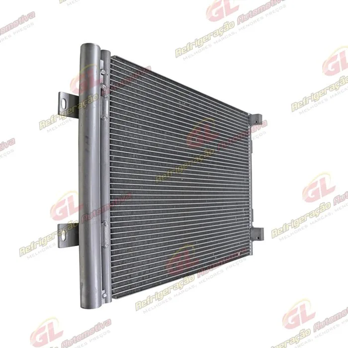 Condensador Máquina Pá Carregadeira Hyundai Série 9A / Escavadeira R210/ R220/ R380/ R520 OEM: 11Q6-90071 / Escavadeira Volvo EC250E/ 300E/ 350E/ 380E/ 480E/ 380EHR/ 480EHR A/A OEM: 14645543 Fluxo Paralelo — foto 7