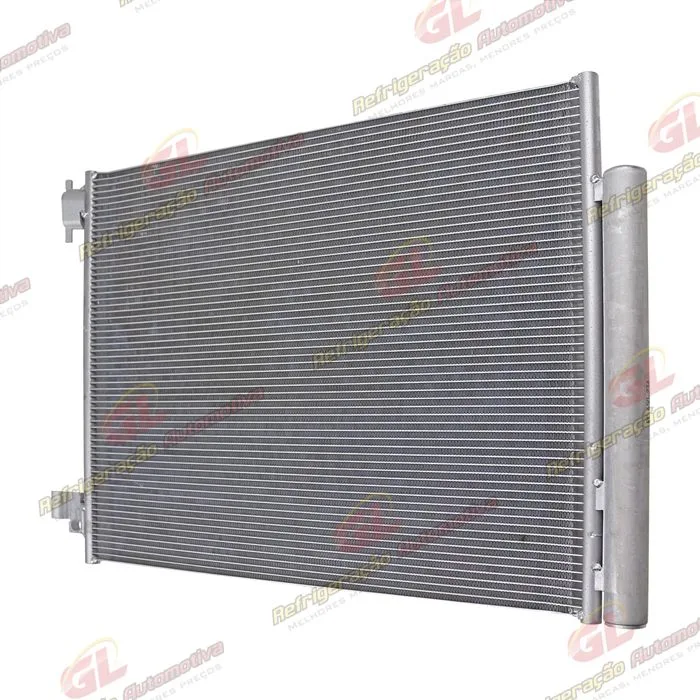 Condensador Renault Logan / Sandero 1.0 e 1.6 2014> / Sandero 2018> 3 Cilindros / Duster 2014> / Oroch 2016> / Captur 2018> Fluxo Paralelo OEM: 921001908R — foto 2