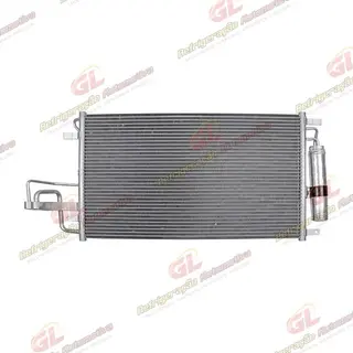 Condensador Hyundai Tucson 2005 Até 2010 / Kia Sportage 2005 Até 2010 2.0 / 2.7 Fluxo Paralelo OEM: 976062E000