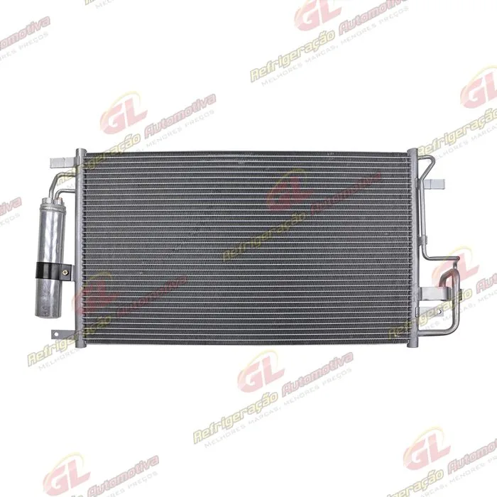 Condensador Hyundai Tucson 2005 Até 2010 / Kia Sportage 2005 Até 2010 2.0 / 2.7 Fluxo Paralelo OEM: 976062E000 — foto 4