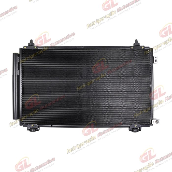 Condensador Toyota Corolla 2001 Até 2007/ Fielder 2005 Até 2008/ Lifan 620 2011/ X60 Fluxo Paralelo