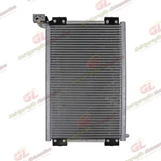 Condensador Caminhão Volkswagen Tractor 18-310/ Delivery 10-160 até 2017 Fluxo Paralelo OEM: 2T0820413A