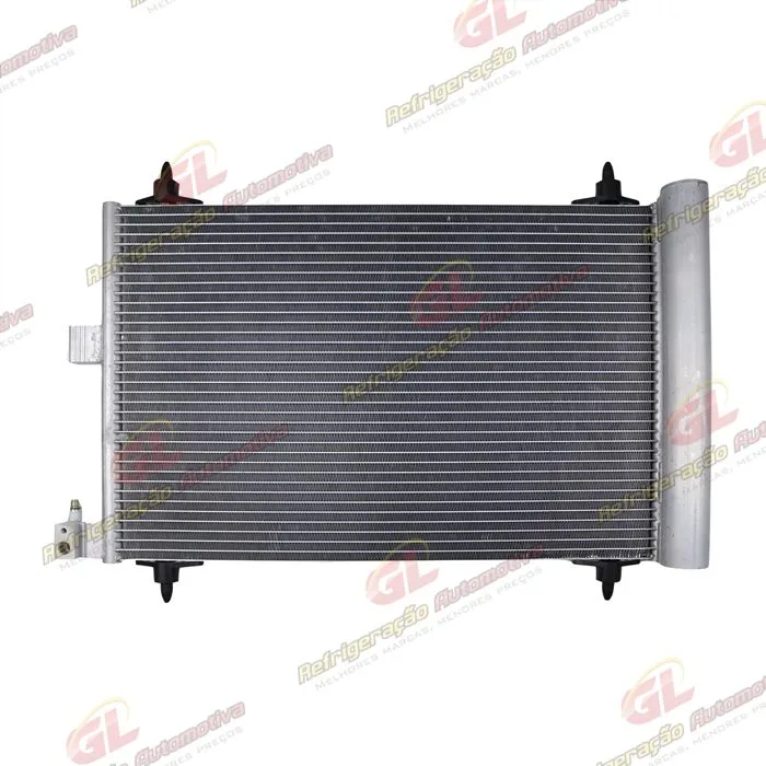 Condensador Citroën Xsara Picasso 2001>/ Peugeot Partner 2019 Com Filtro Secador Todos Fluxo Paralelo OEM: 817744R/ 9677258880- B