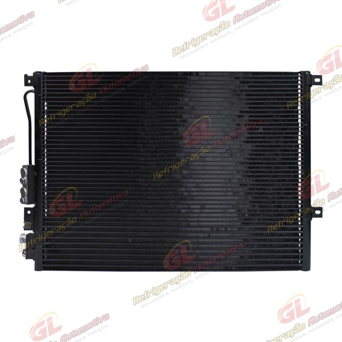 Condensador Jeep Cherokee 2005> c/ Resfriador de Óleo Fluxo Paralelo OEM: 55116928AA