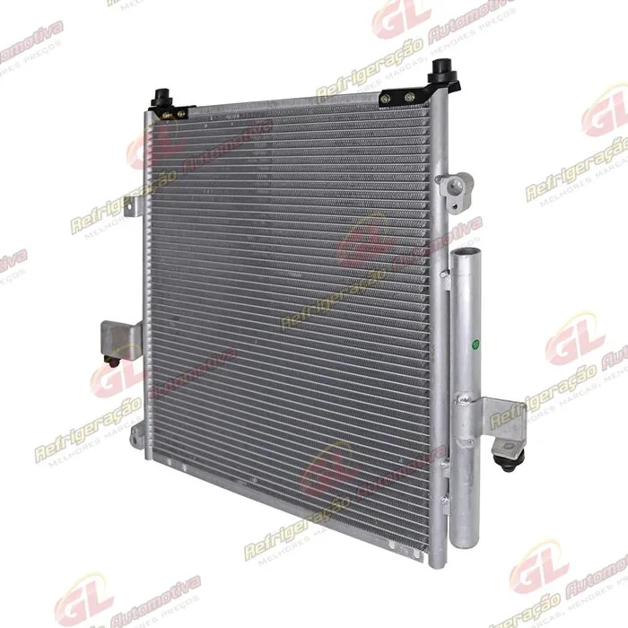 Condensador Mitsubishi L200 Triton Gasolina V6 / Diesel 2012> Fluxo Paralelo OEM: CA550024 / DS545027 — foto 2