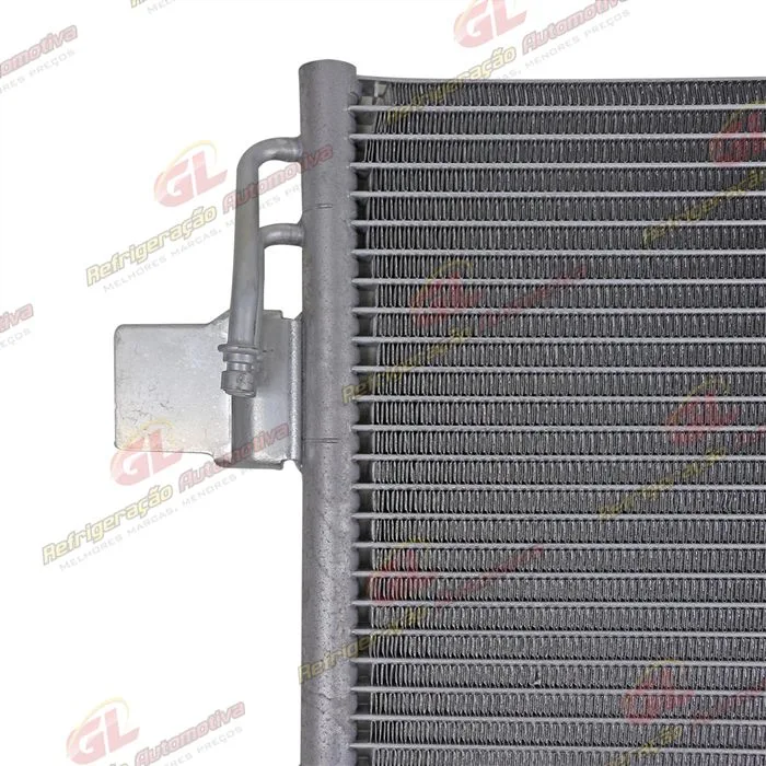 Condensador Mitsubishi ASX / Lancer / Outlander 2008 Até 2011 Fluxo Paralelo OEM: 7812A030 — foto 8