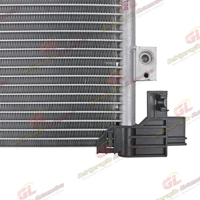 Condensador Mitsubishi ASX / Lancer / Outlander 2008 Até 2011 Fluxo Paralelo OEM: 7812A030 — foto 9