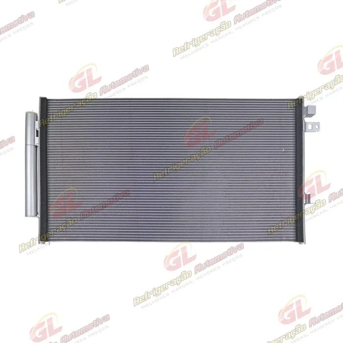 Condensador Fiat Toro/ Jeep Renegade/Compass todos Flex Fluxo Paralelo OEM: 51938531/ 8C6170100