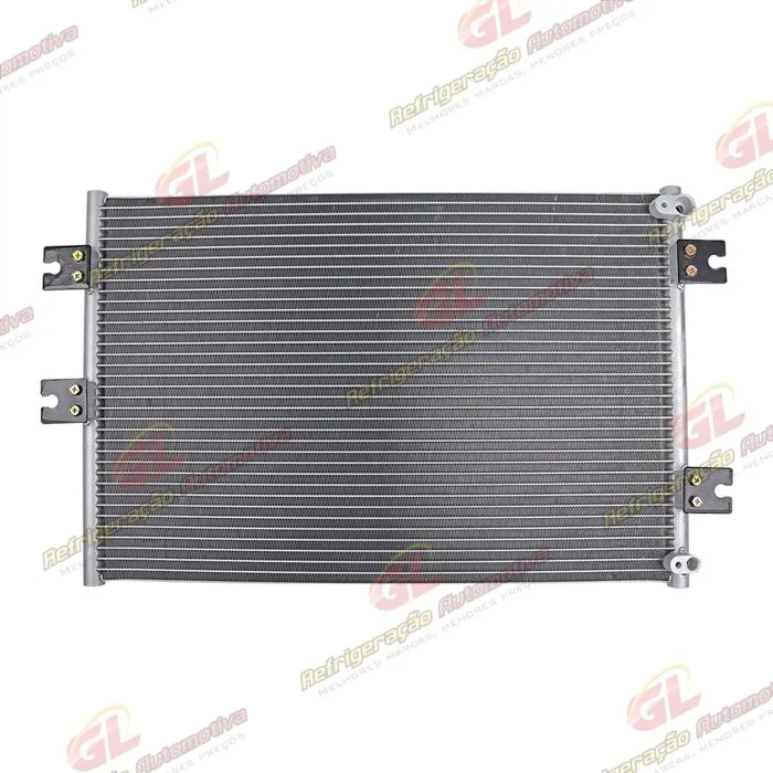 Condensador Máquina Escavadeira Komatsu PC300/ PC400/ PC350 OEM: 208-979-7520/ Caterpillar 320D OEM: 245-7749/ 235-8880 / Escavadeira Sany SY75/ SY135 A/A OEM: A220700000028 Fluxo Paralelo