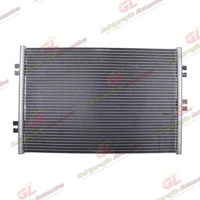 Condensador Máquina Escavadeira Komatsu PC300/ PC400/ PC350 OEM: 208-979-7520/ Caterpillar 320D OEM: 245-7749/ 235-8880 / Escavadeira Sany SY75/ SY135 A/A OEM: A220700000028 Fluxo Paralelo — foto 4