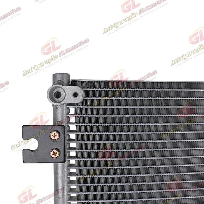 Condensador Máquina Escavadeira Komatsu PC300/ PC400/ PC350 OEM: 208-979-7520/ Caterpillar 320D OEM: 245-7749/ 235-8880 / Escavadeira Sany SY75/ SY135 A/A OEM: A220700000028 Fluxo Paralelo — foto 9