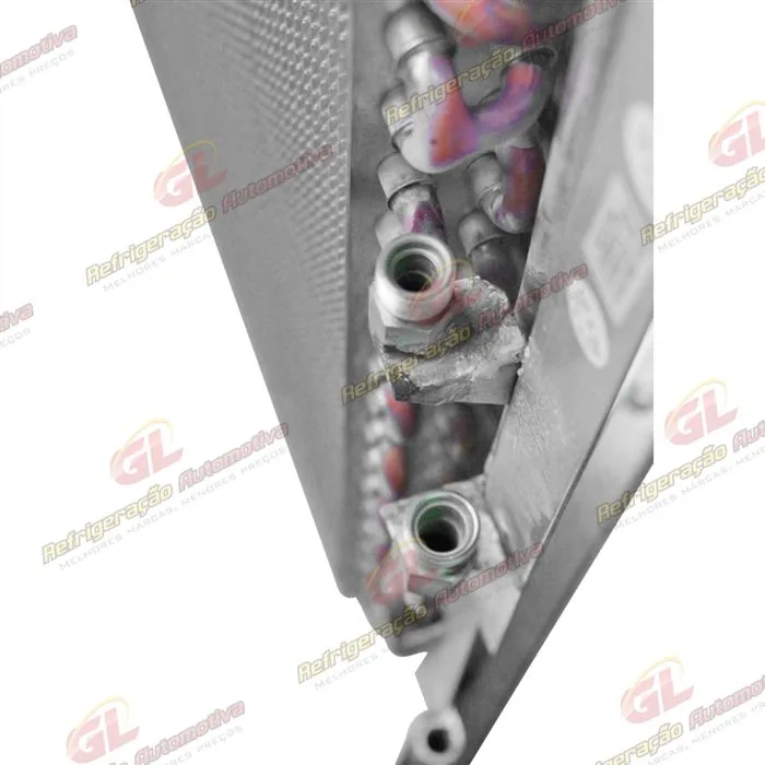 Condensador Máquina Colheitadeira Case 8800 Todos Tubo Aleta C/A OEM: 87610363 — foto 7